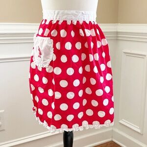 Adult Disney Minnie Mouse Half Apron